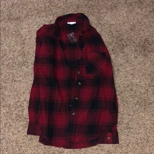 women’s red flannel